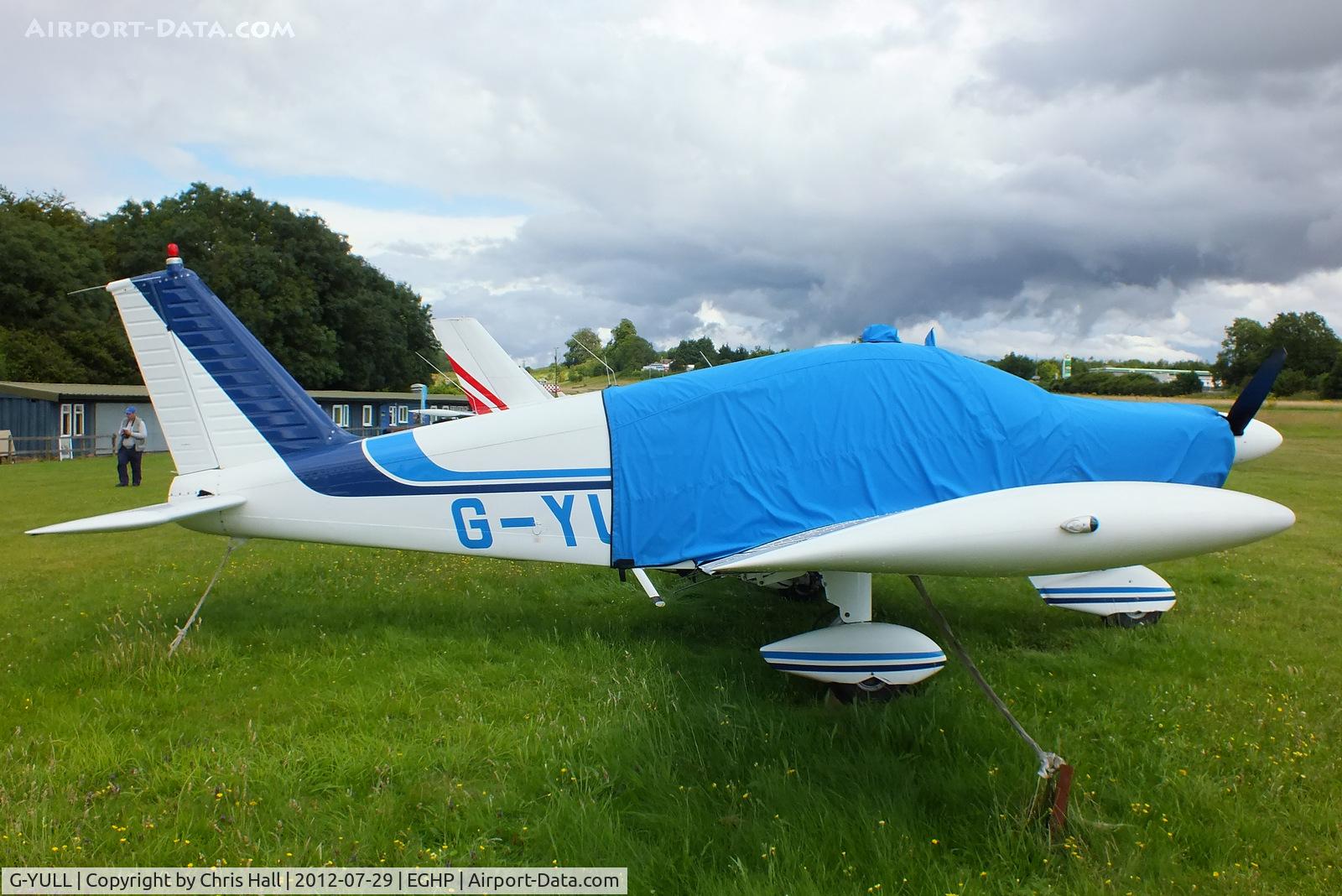 G-YULL, 1969 Piper PA-28-180 Cherokee C/N 28-5603, at Popham Airfield, Hampshire