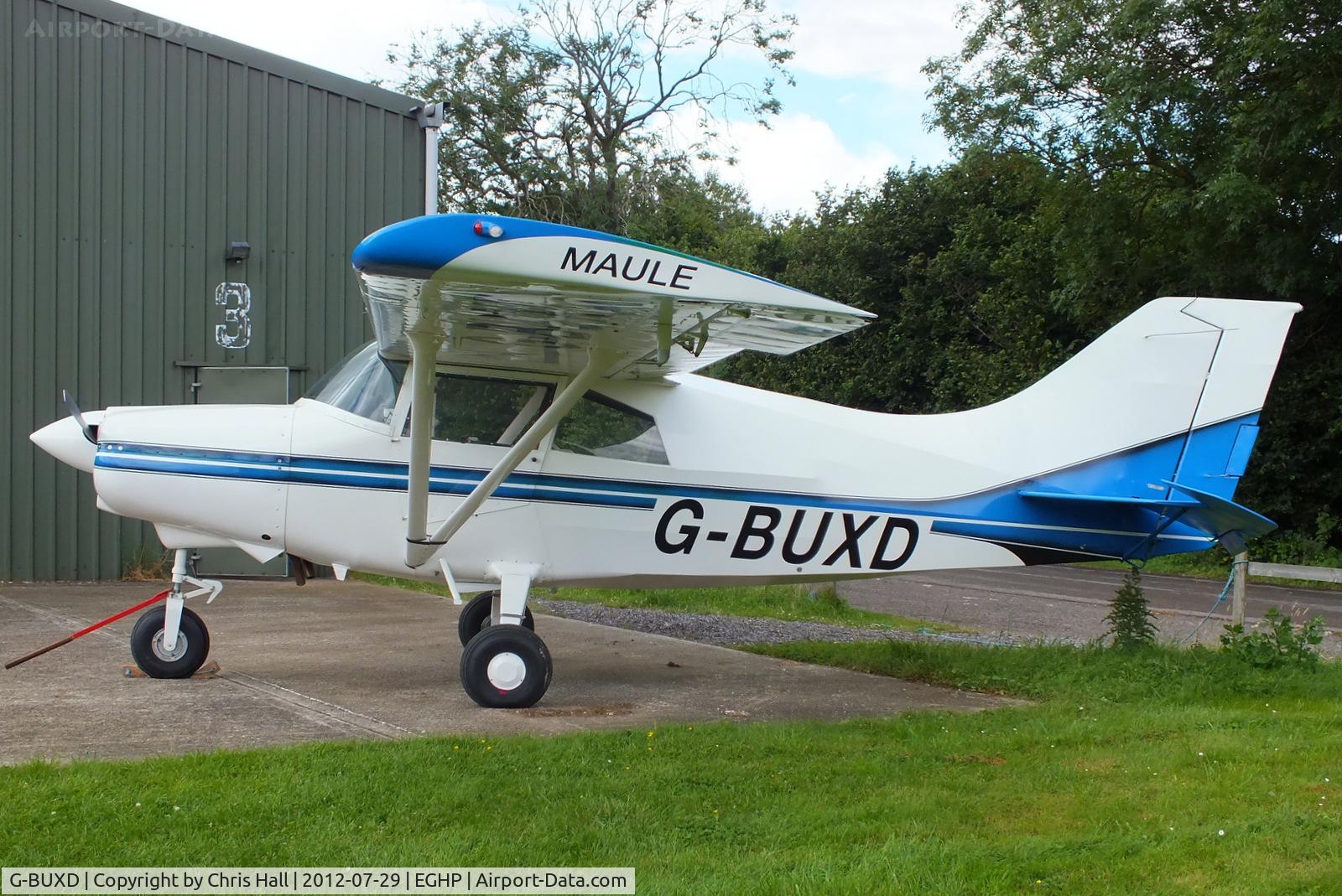 G-BUXD, 1993 Maule MXT-7-160 Super Rocket C/N 17001C, at Popham Airfield, Hampshire