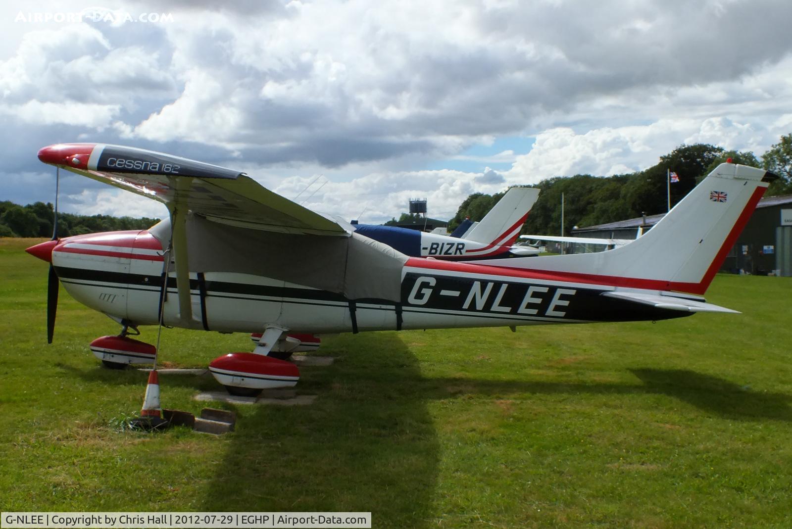 G-NLEE, 1977 Cessna 182Q Skylane C/N 182-65934, at Popham Airfield, Hampshire