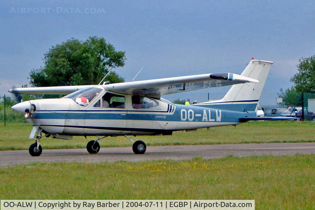 OO-ALW, 1974 Reims F177RG Cardinal RG C/N 0097, Taxiing out for departure.