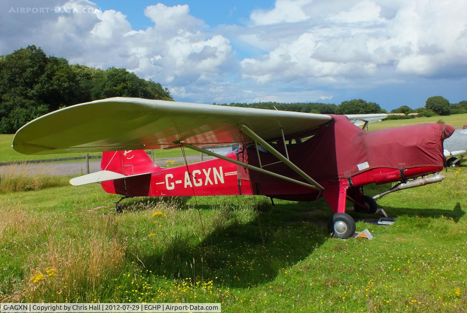 G-AGXN, 1946 Auster J-1N Alpha C/N 1963, at Popham Airfield, Hampshire