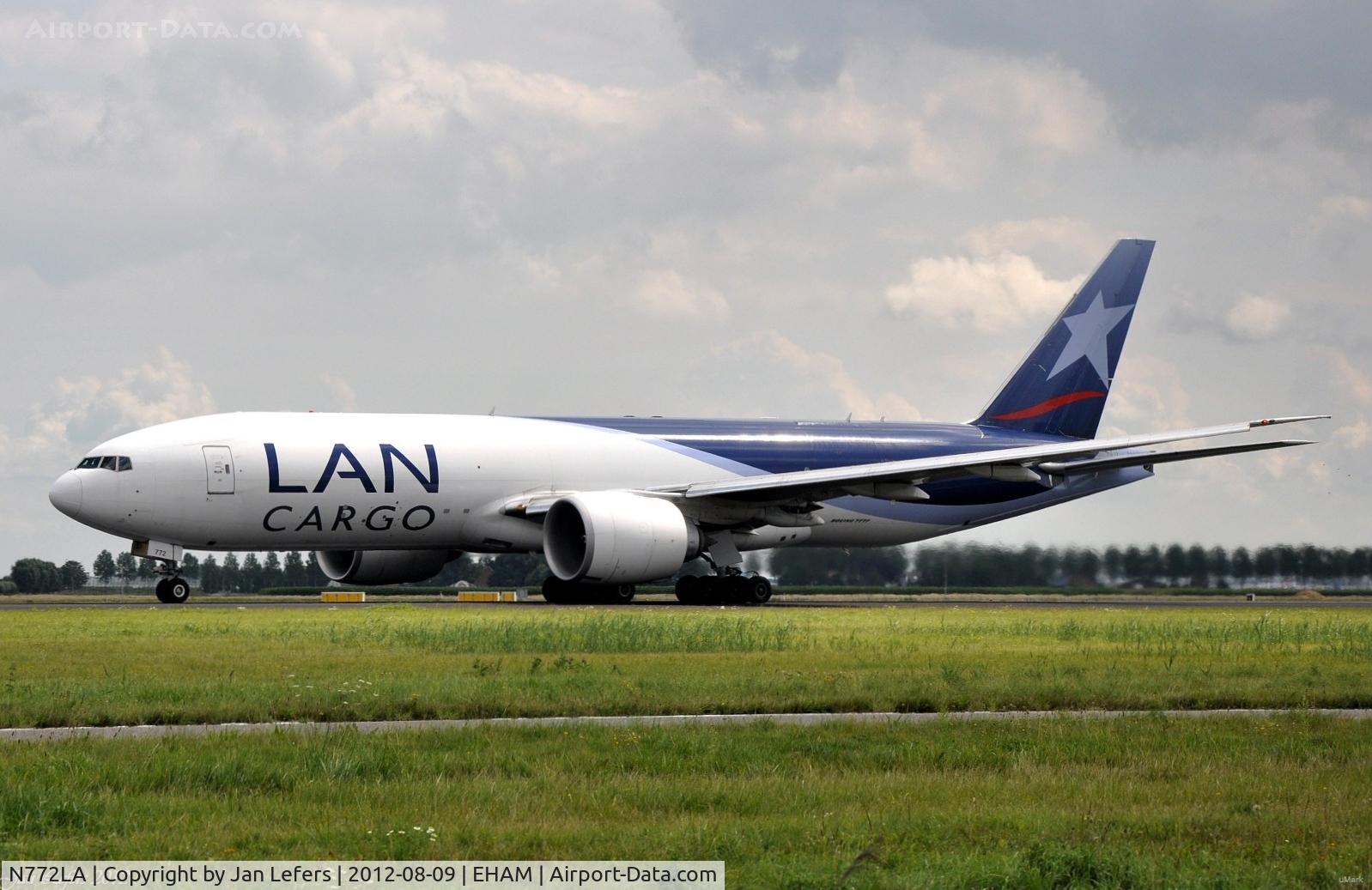 N772LA, 2009 Boeing 777-F6N C/N 37708, LAN Cargo