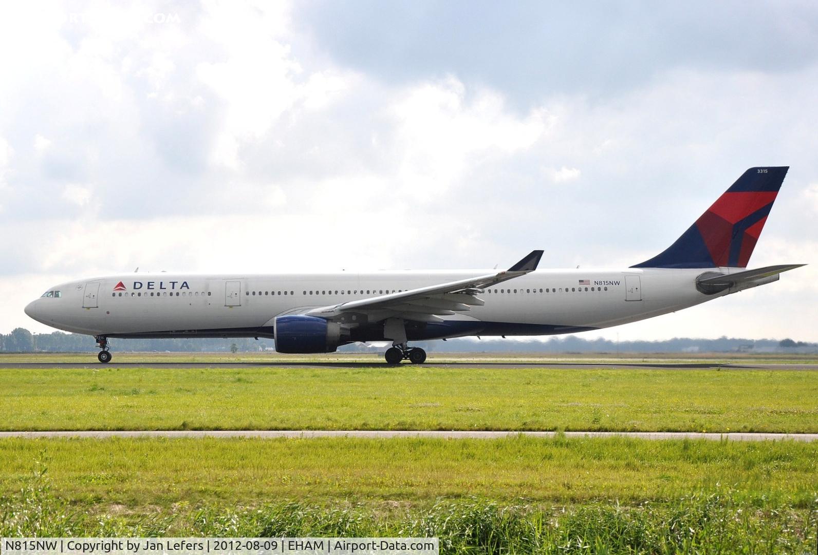 N815NW, 2007 Airbus A330-323X C/N 0817, DELTA