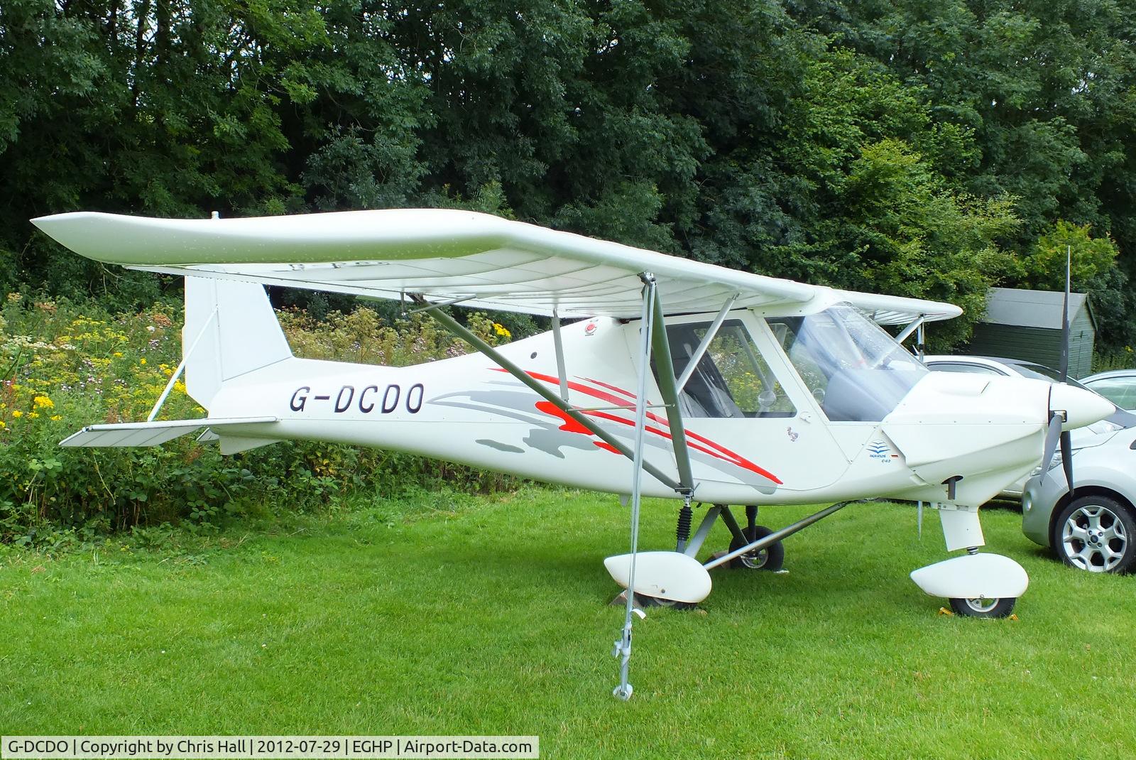 G-DCDO, 2010 Comco Ikarus C42 FB80 C/N 1008-7115, at Popham Airfield, Hampshire