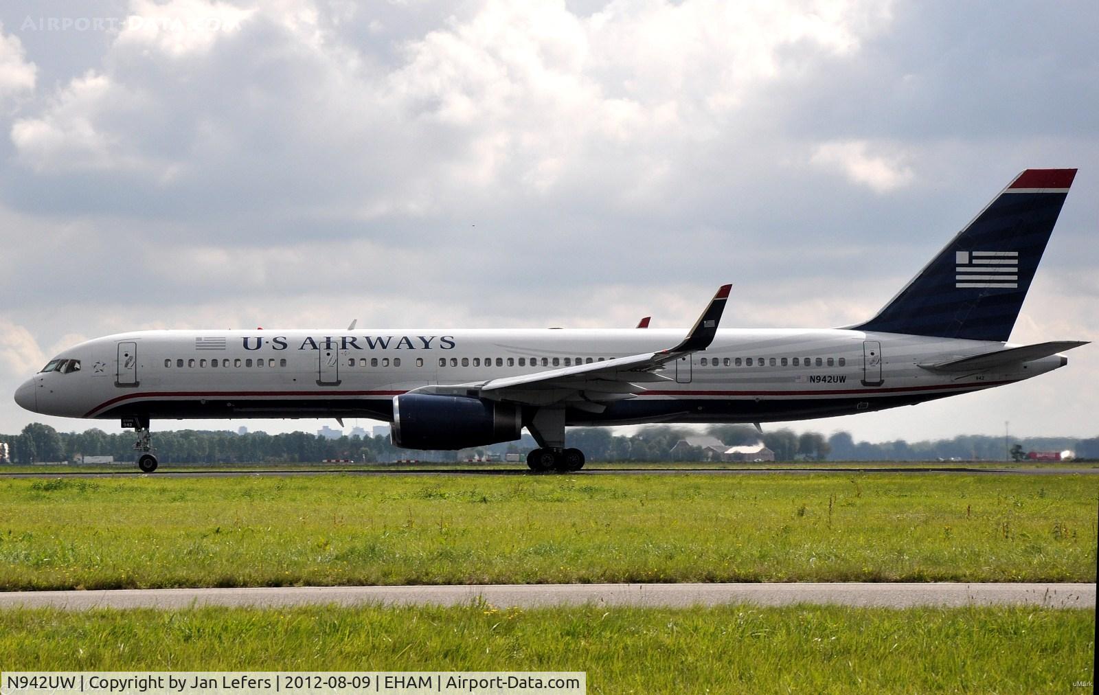 N942UW, 1995 Boeing 757-2B7 C/N 27807, US Airways