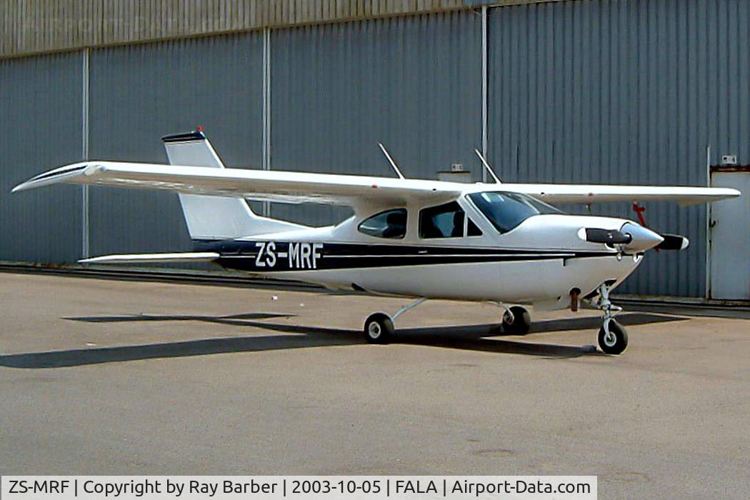 ZS-MRF, Cessna 177RG Cardinal C/N 177RG0720, Parked at its home base.