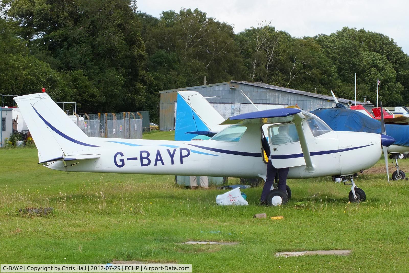 G-BAYP, 1973 Cessna 150L C/N 150-74017, at Popham Airfield, Hampshire