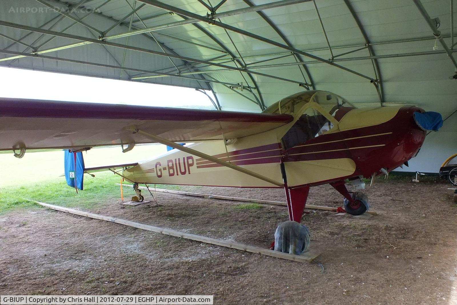 G-BIUP, 1950 Nord NC-854S C/N 54, at Popham Airfield, Hampshire