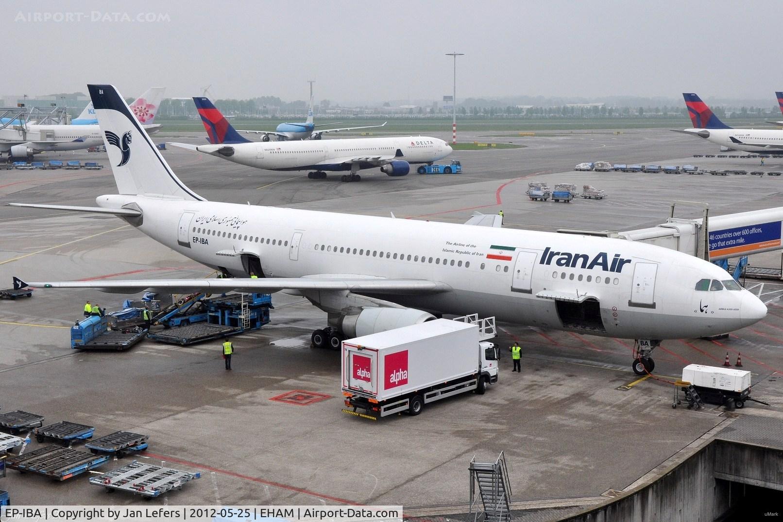 EP-IBA, 1993 Airbus A300B4-605R C/N 723, IranAir