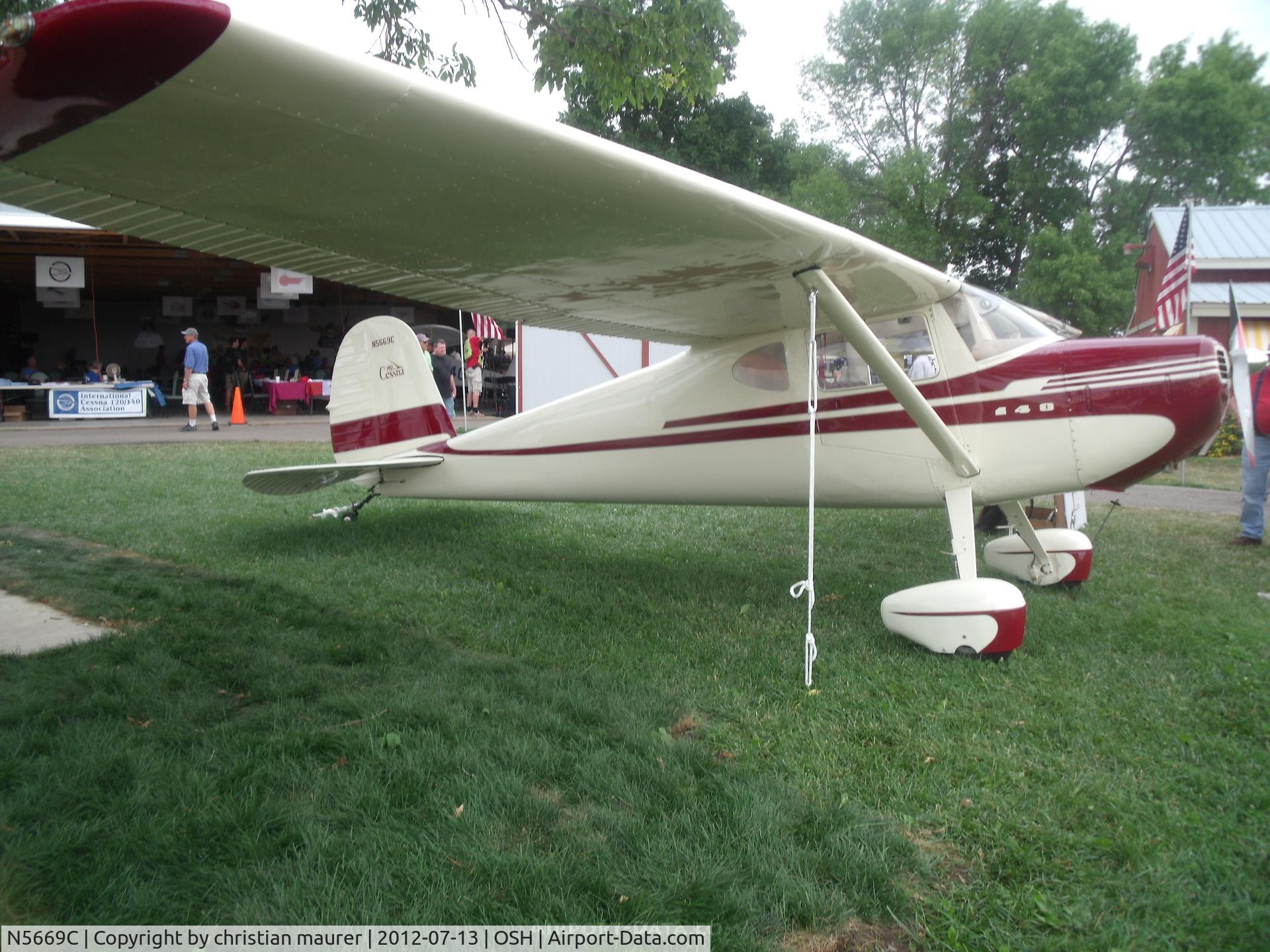 N5669C, 1950 Cessna 140A C/N 15625, cessna 140