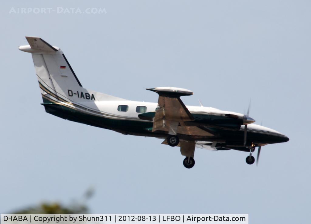 D-IABA, 1981 Piper PA-42 Cheyenne III C/N 42-8001011, Landing rwy 32L