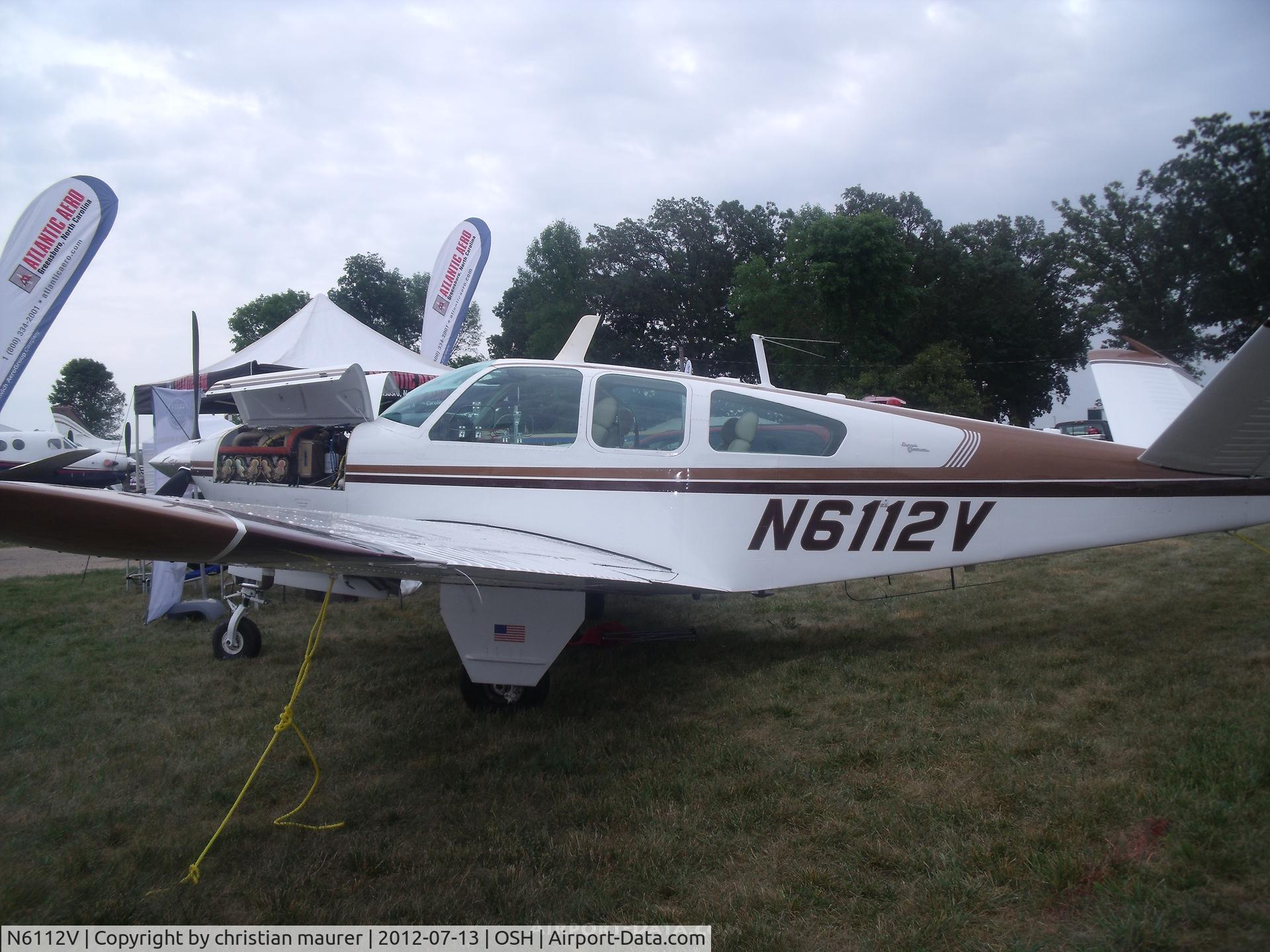 N6112V, 1965 Beech S35 Bonanza C/N D-7778, beech