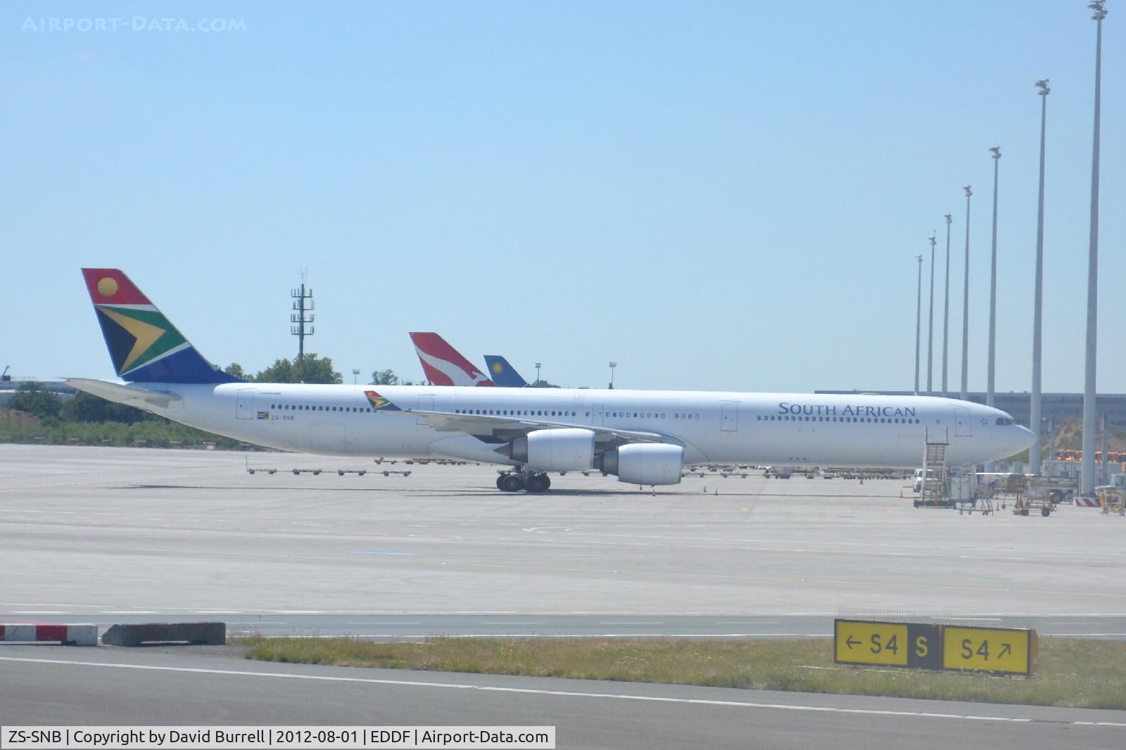 ZS-SNB, 2002 Airbus A340-642 C/N 417, South African Airbus A340-642.