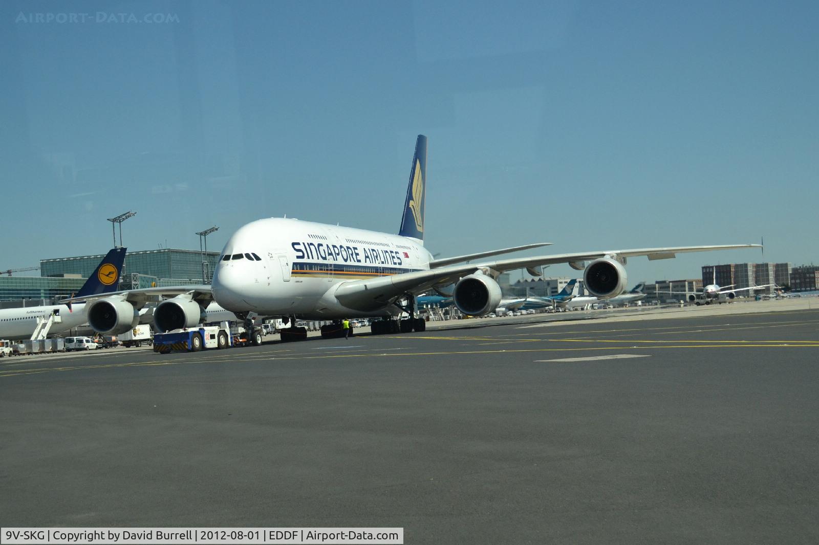 9V-SKG, 2008 Airbus A380-841 C/N 019, Singapore Airlines A380