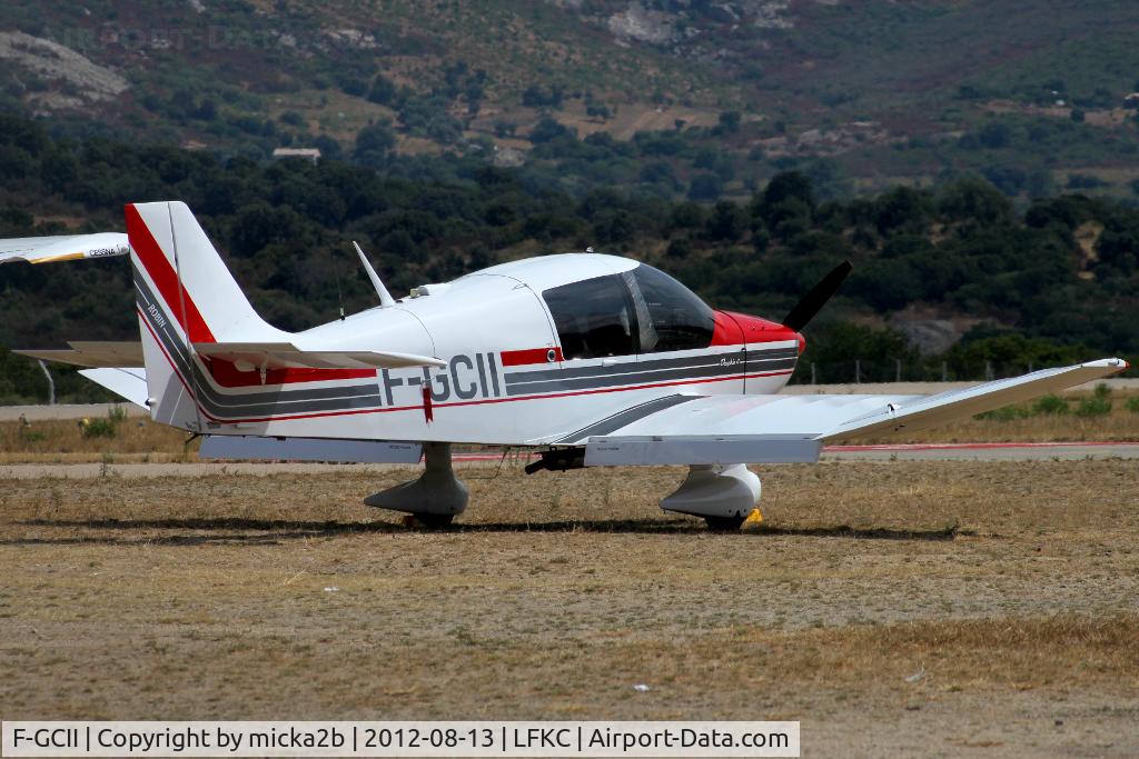 F-GCII, Robin DR-400-140B 80 Major C/N 1455, Parked