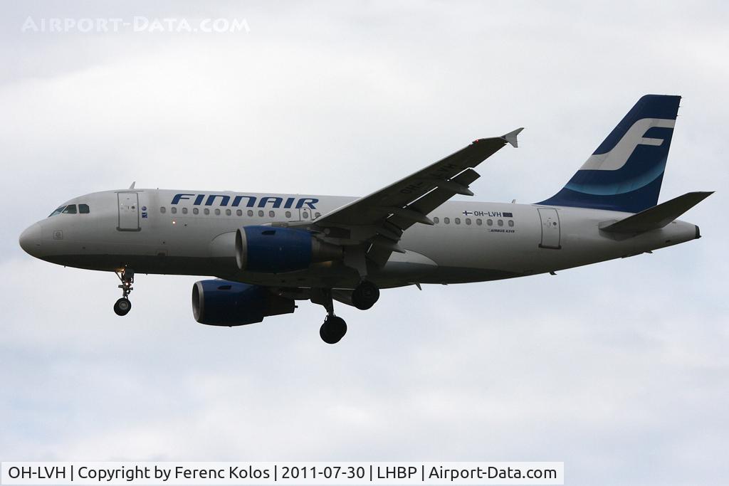 OH-LVH, 2000 Airbus A319-112 C/N 1184, Ferihegy