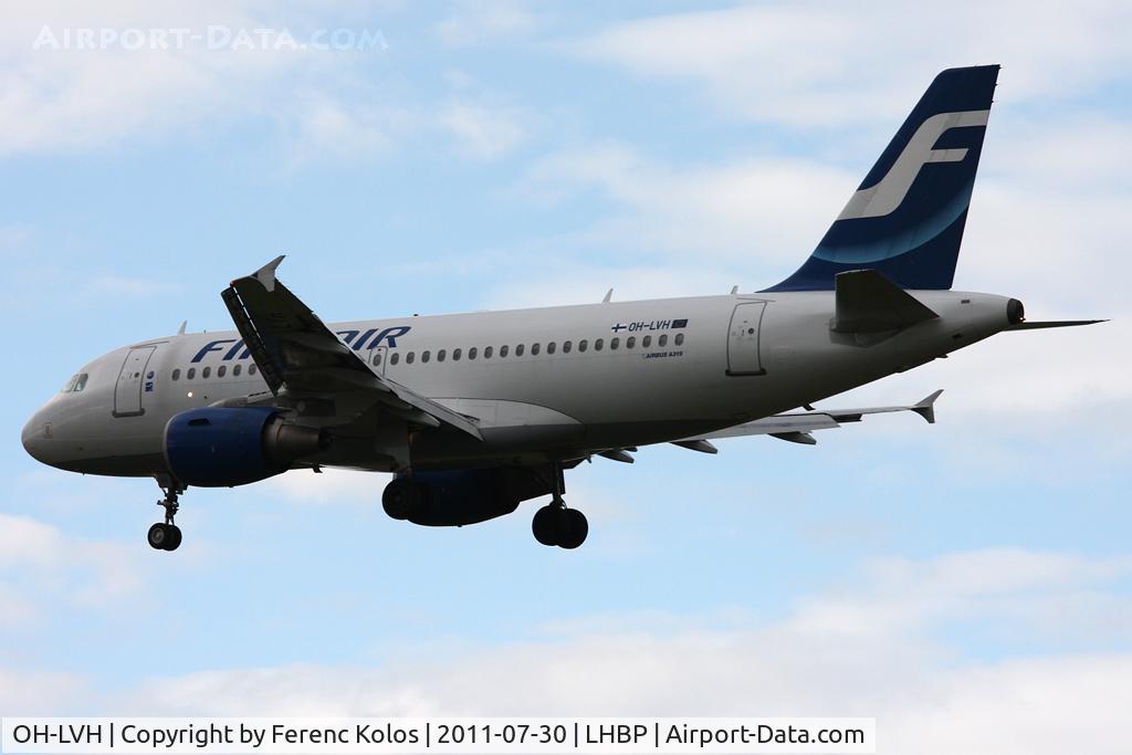 OH-LVH, 2000 Airbus A319-112 C/N 1184, Ferihegy
