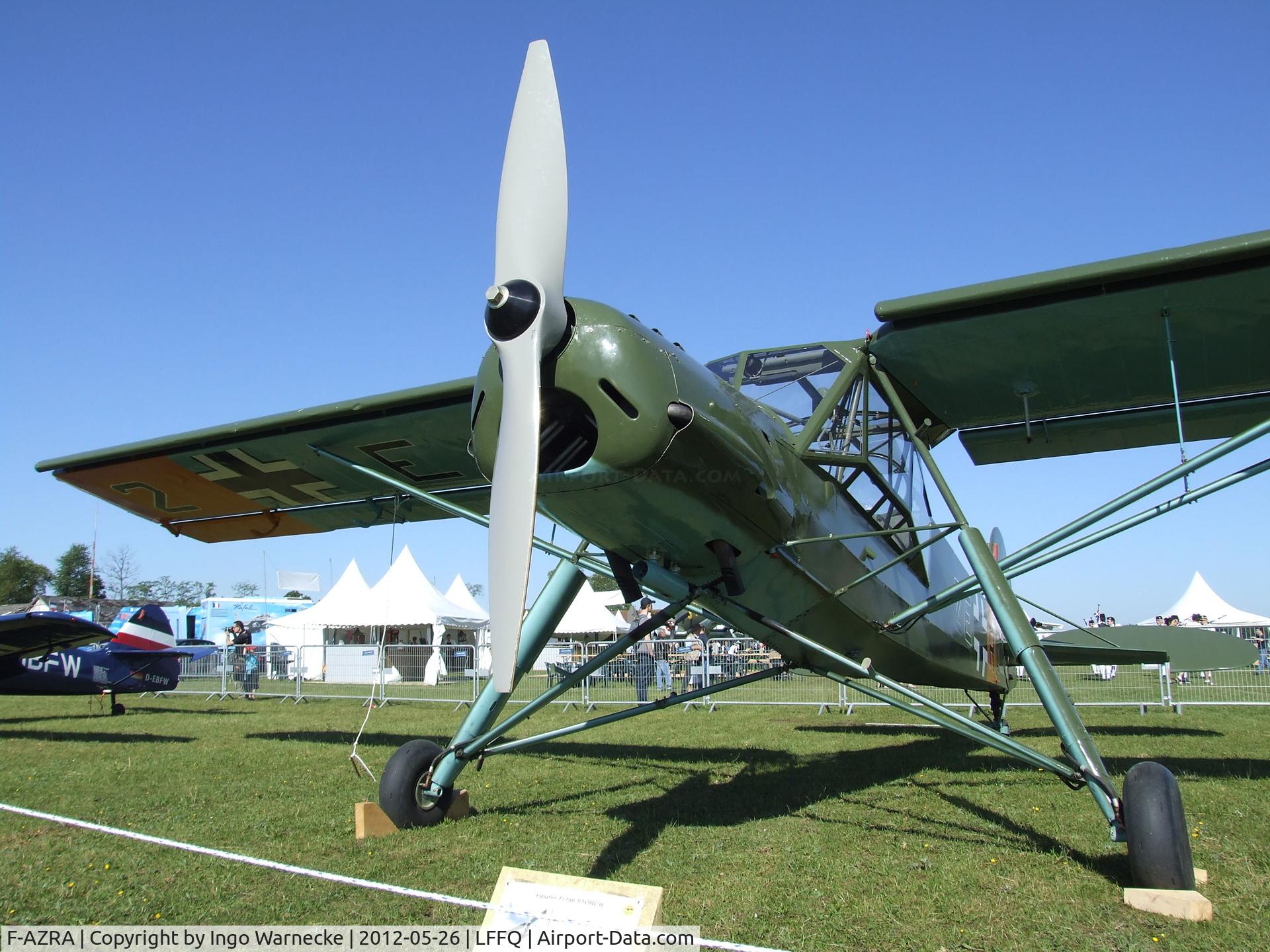 F-AZRA, Fieseler Fi-156C-3 Storch C/N 2039, Fieseler Fi 156C-3 Storch at the Meeting Aerien 2012, La-Ferte-Alais