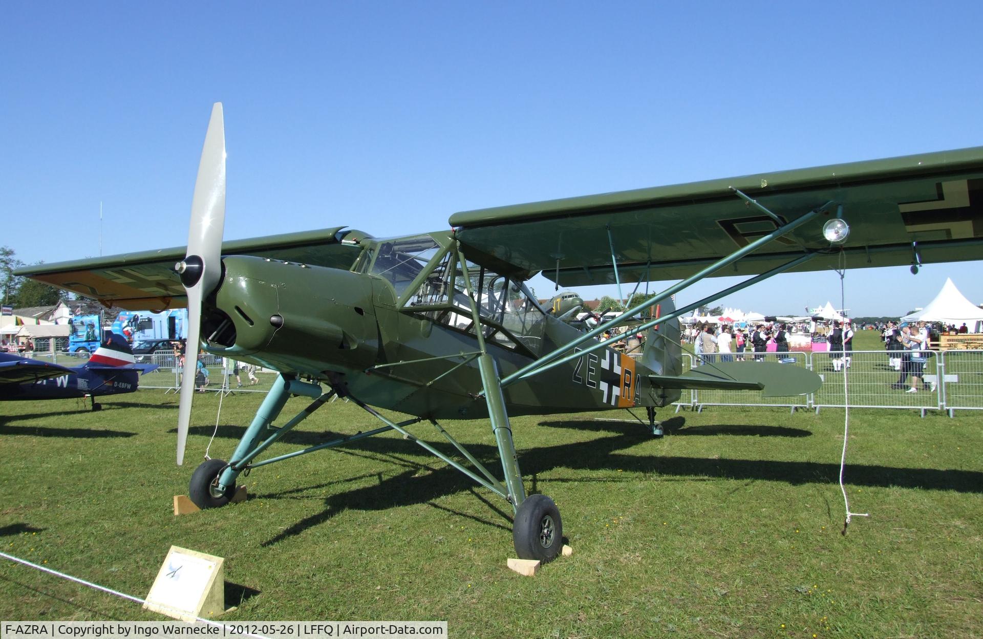 F-AZRA, Fieseler Fi-156C-3 Storch C/N 2039, Fieseler Fi 156C-3 Storch at the Meeting Aerien 2012, La-Ferte-Alais
