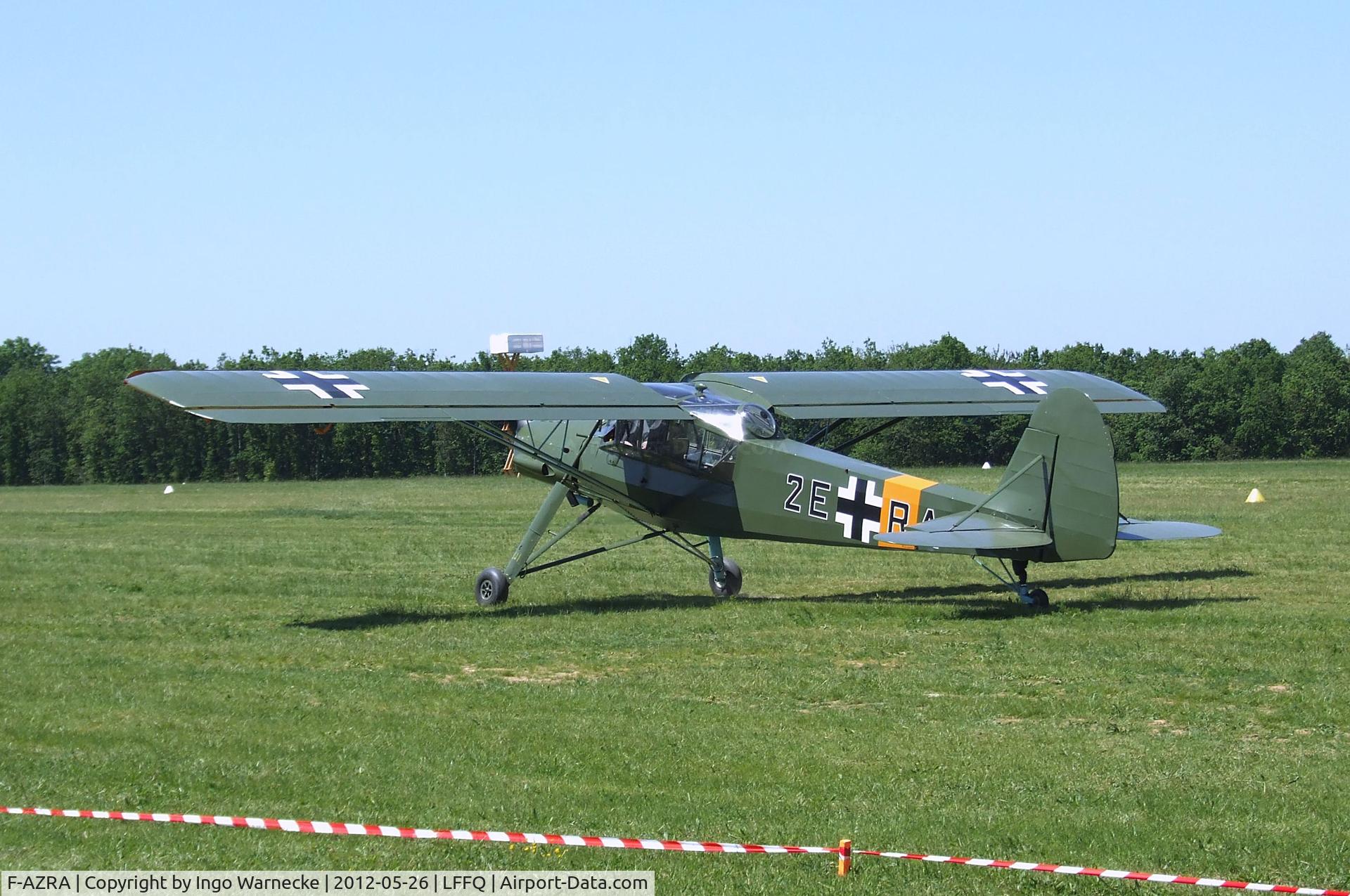 F-AZRA, Fieseler Fi-156C-3 Storch C/N 2039, Fieseler Fi 156C-3 Storch at the Meeting Aerien 2012, La-Ferte-Alais