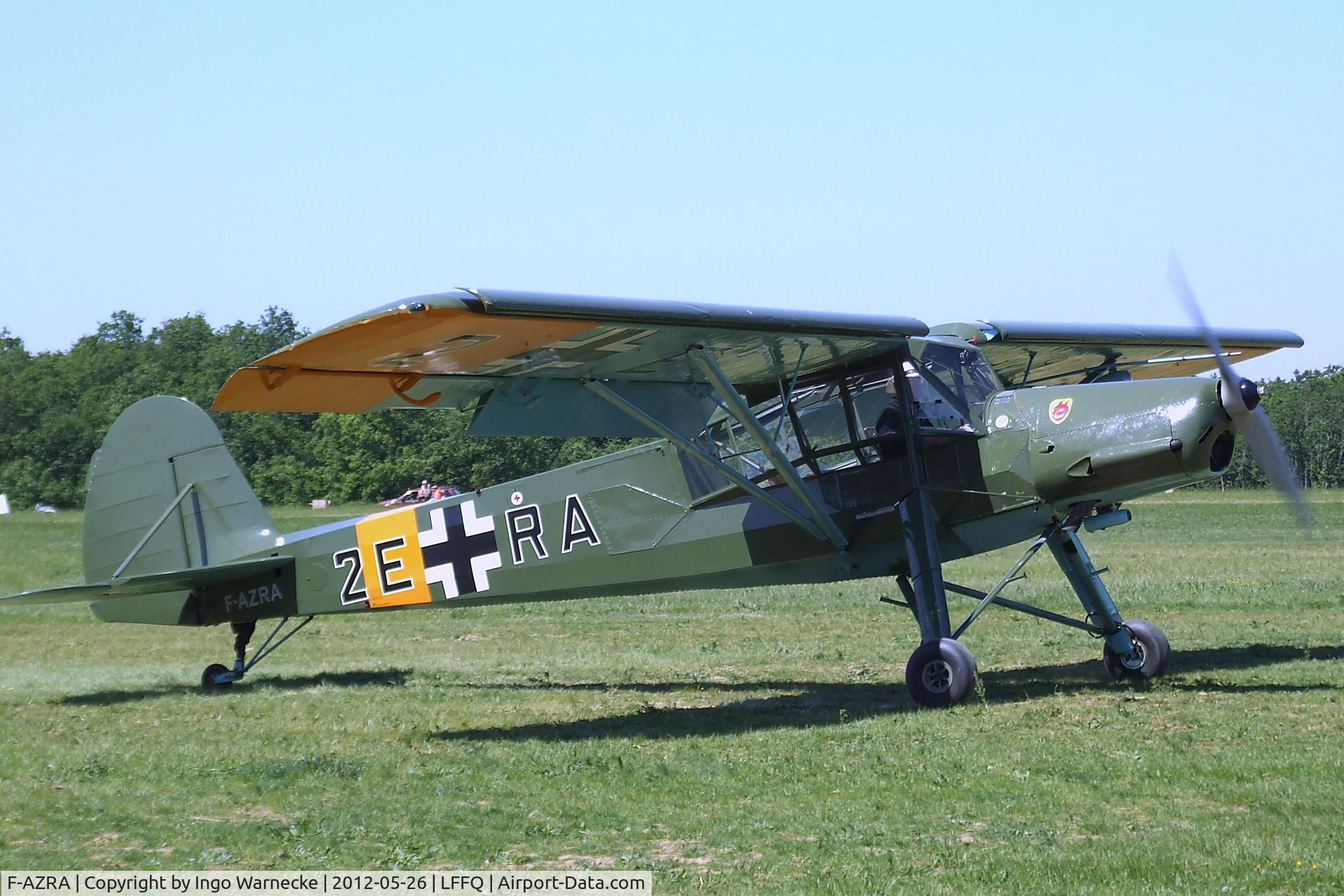 F-AZRA, Fieseler Fi-156C-3 Storch C/N 2039, Fieseler Fi 156C-3 Storch at the Meeting Aerien 2012, La-Ferte-Alais