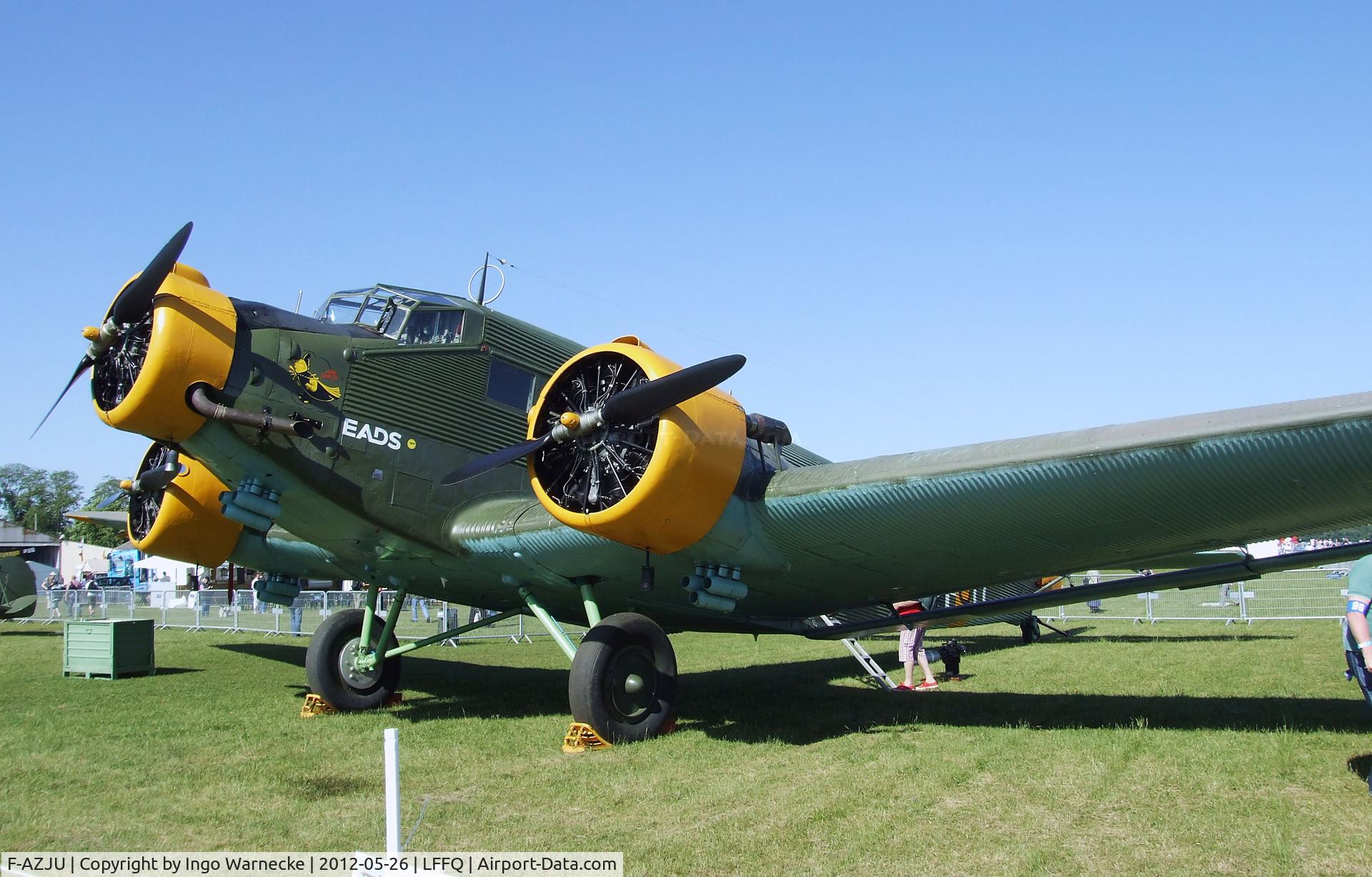 F-AZJU, 1952 Junkers (CASA) 352L (Ju-52) C/N 103, CASA 352L (Junkers Ju 52/3m) at the Meeting Aerien 2012, La-Ferte-Alais