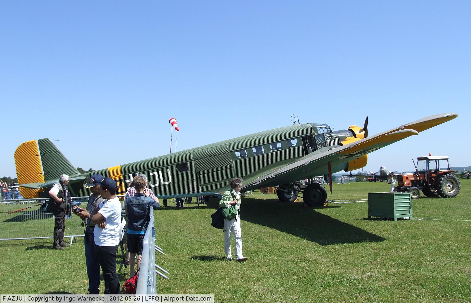 F-AZJU, 1952 Junkers (CASA) 352L (Ju-52) C/N 103, CASA 352L (Junkers Ju 52/3m) at the Meeting Aerien 2012, La-Ferte-Alais