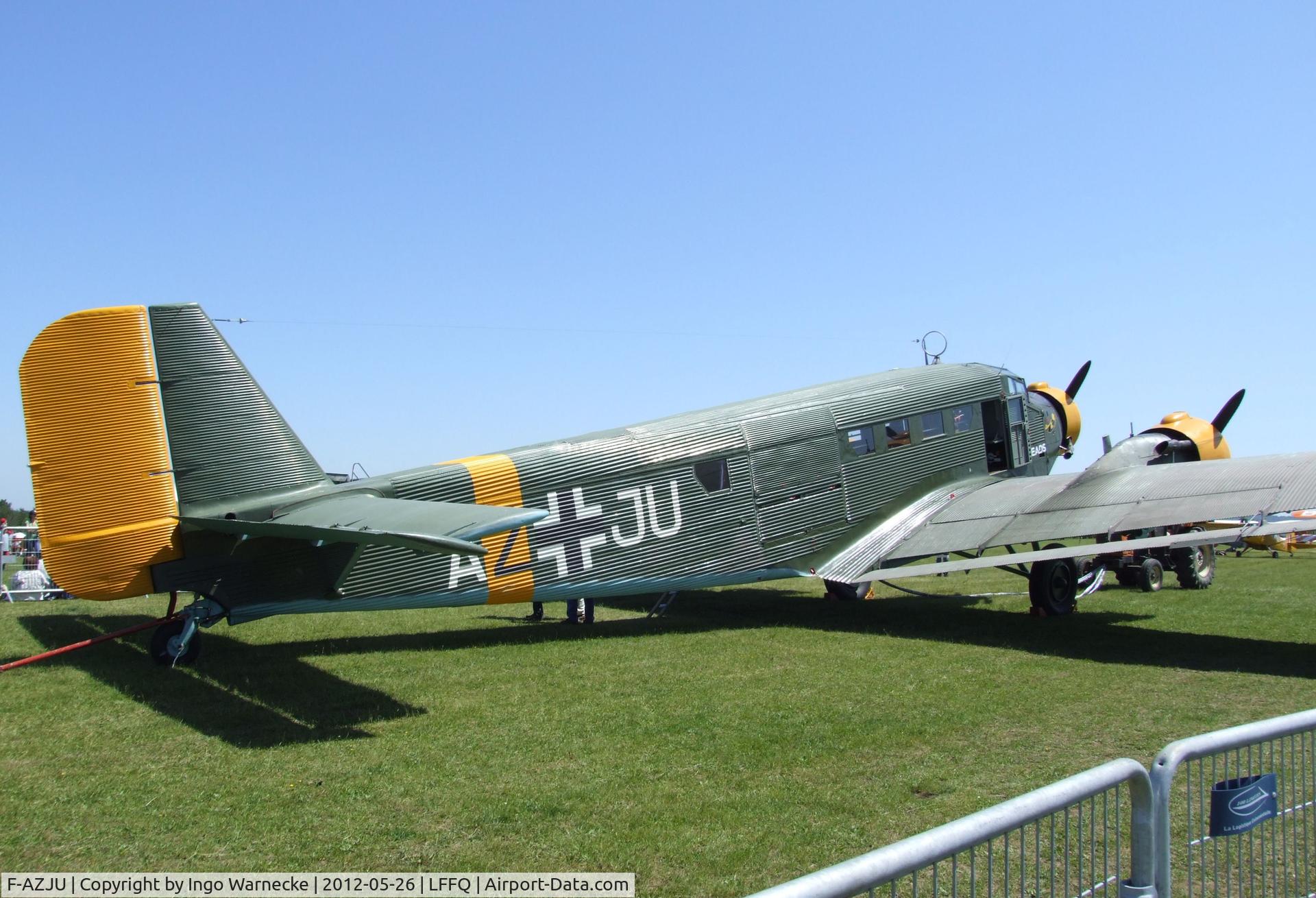 F-AZJU, 1952 Junkers (CASA) 352L (Ju-52) C/N 103, CASA 352L (Junkers Ju 52/3m) at the Meeting Aerien 2012, La-Ferte-Alais
