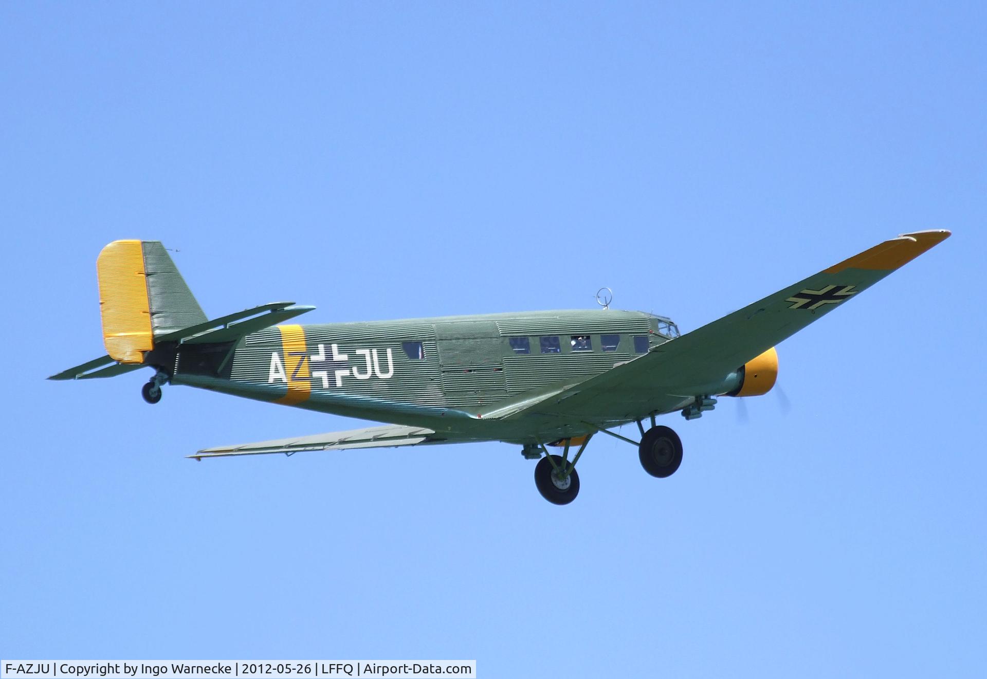 F-AZJU, 1952 Junkers (CASA) 352L (Ju-52) C/N 103, CASA 352L (Junkers Ju 52/3m) at the Meeting Aerien 2012, La-Ferte-Alais