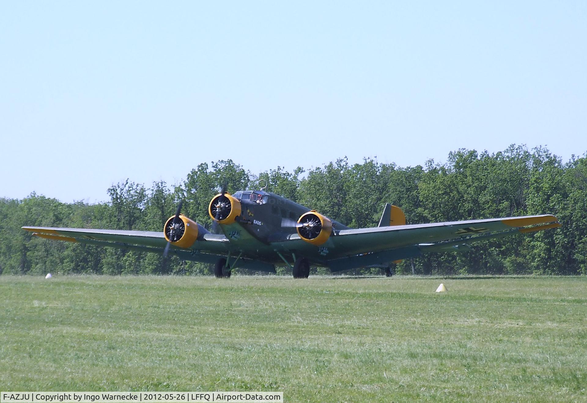 F-AZJU, 1952 Junkers (CASA) 352L (Ju-52) C/N 103, CASA 352L (Junkers Ju 52/3m) at the Meeting Aerien 2012, La-Ferte-Alais