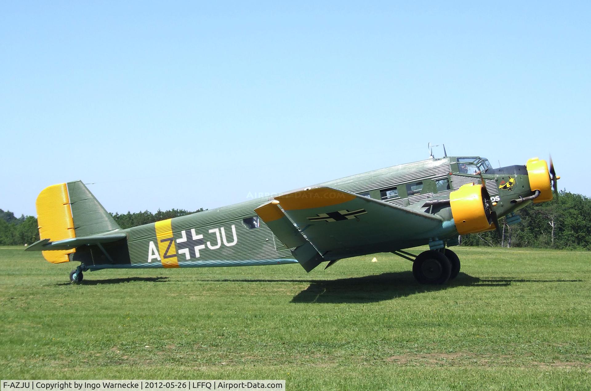 F-AZJU, 1952 Junkers (CASA) 352L (Ju-52) C/N 103, CASA 352L (Junkers Ju 52/3m) at the Meeting Aerien 2012, La-Ferte-Alais