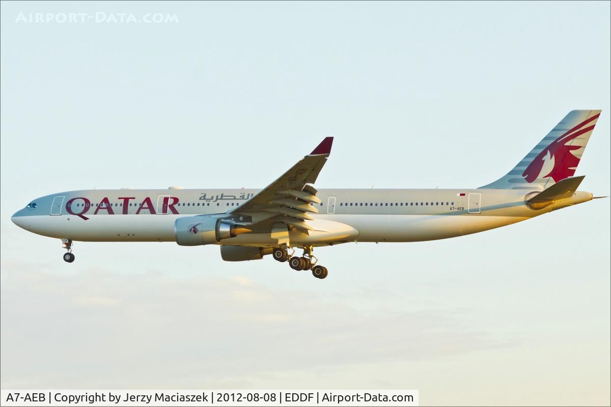 A7-AEB, 2004 Airbus A330-302 C/N 637, Airbus A330-303