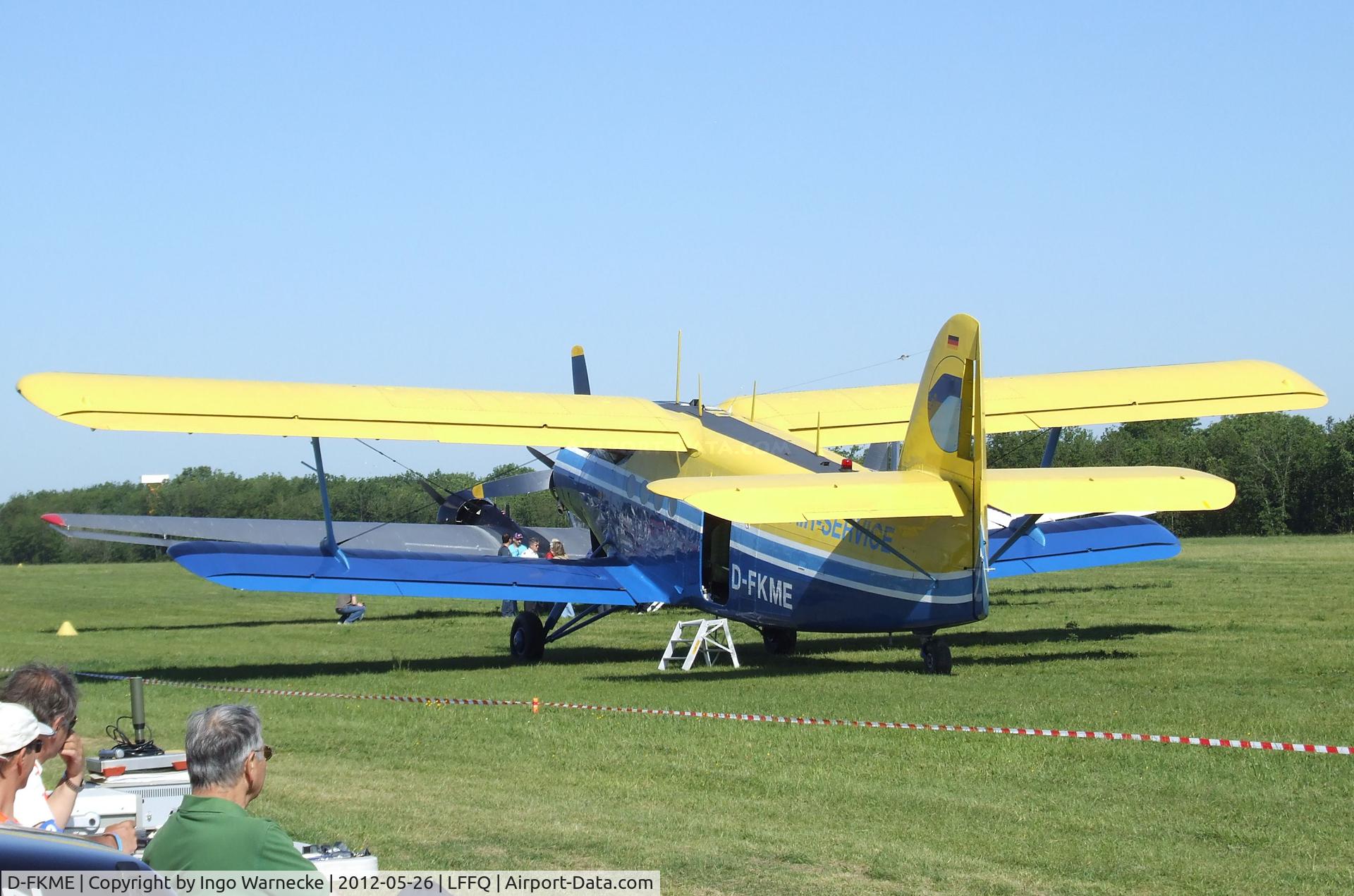 D-FKME, 1957 Antonov An-2 C/N 1G17805, Antonov An-2 COLT at the Meeting Aerien 2012, La-Ferte-Alais