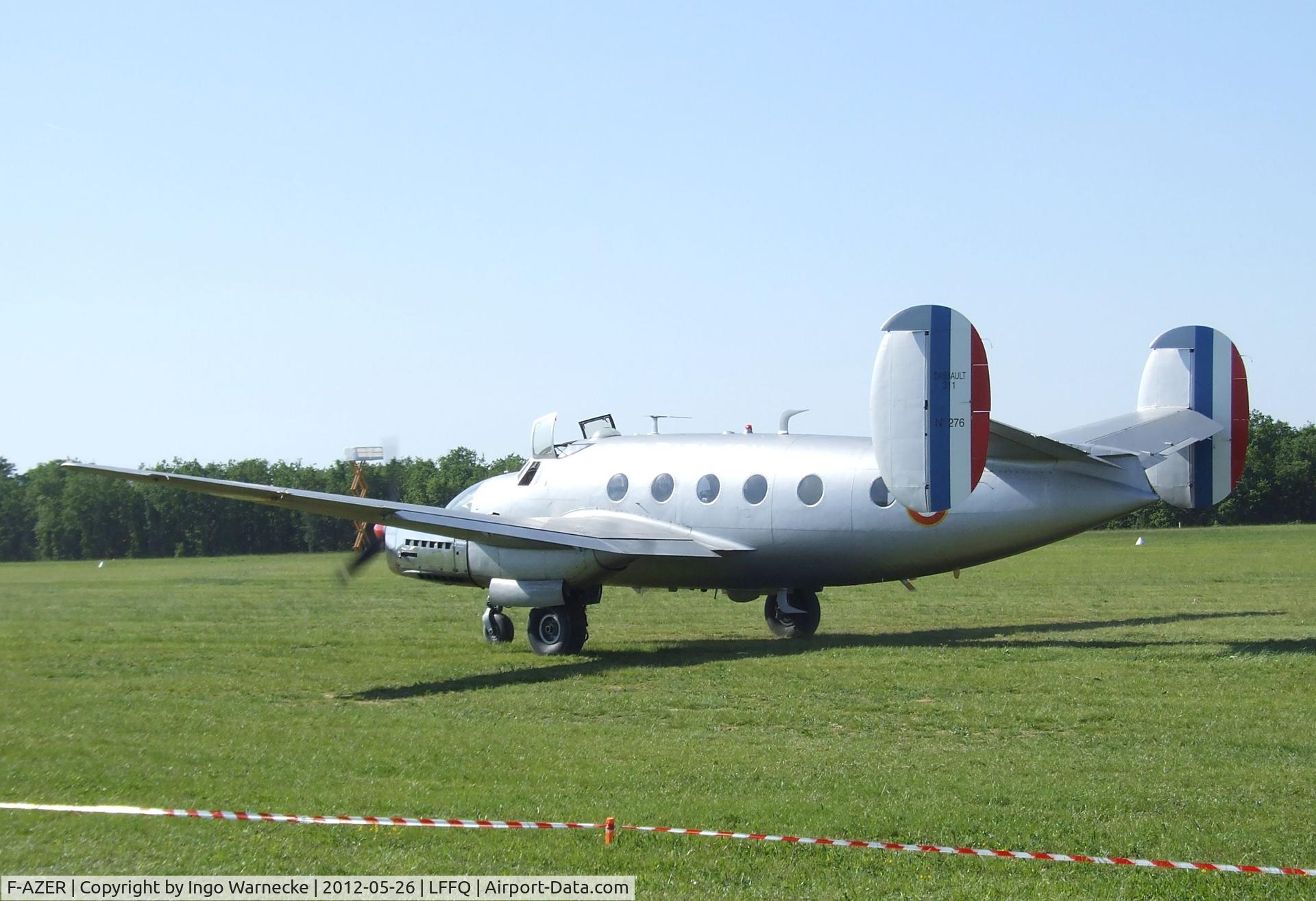 F-AZER, Dassault MD-311 Flamant C/N 276, Dassault MD.311 Flamant at the Meeting Aerien 2012, La-Ferte-Alais