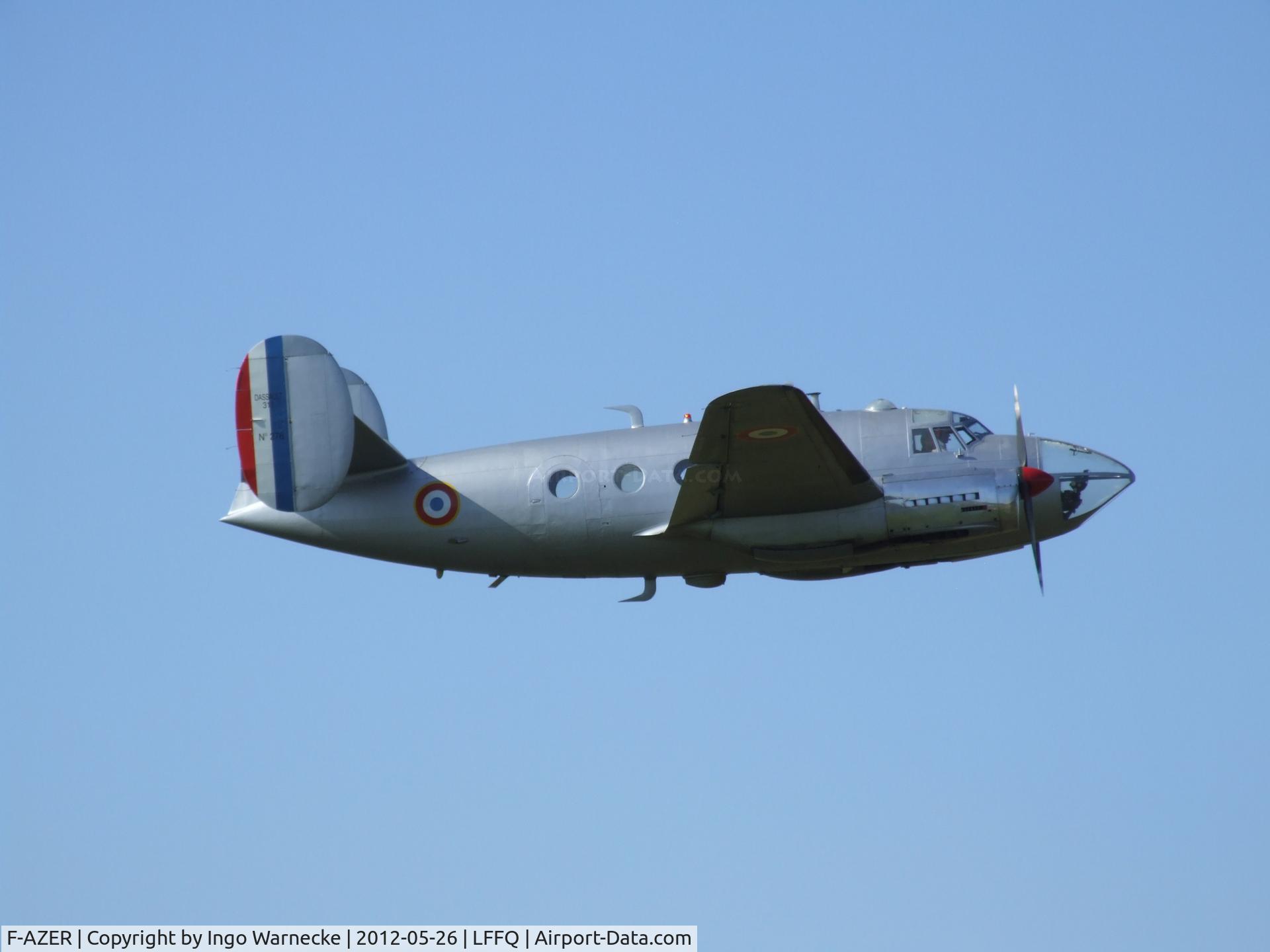 F-AZER, Dassault MD-311 Flamant C/N 276, Dassault MD.311 Flamant at the Meeting Aerien 2012, La-Ferte-Alais