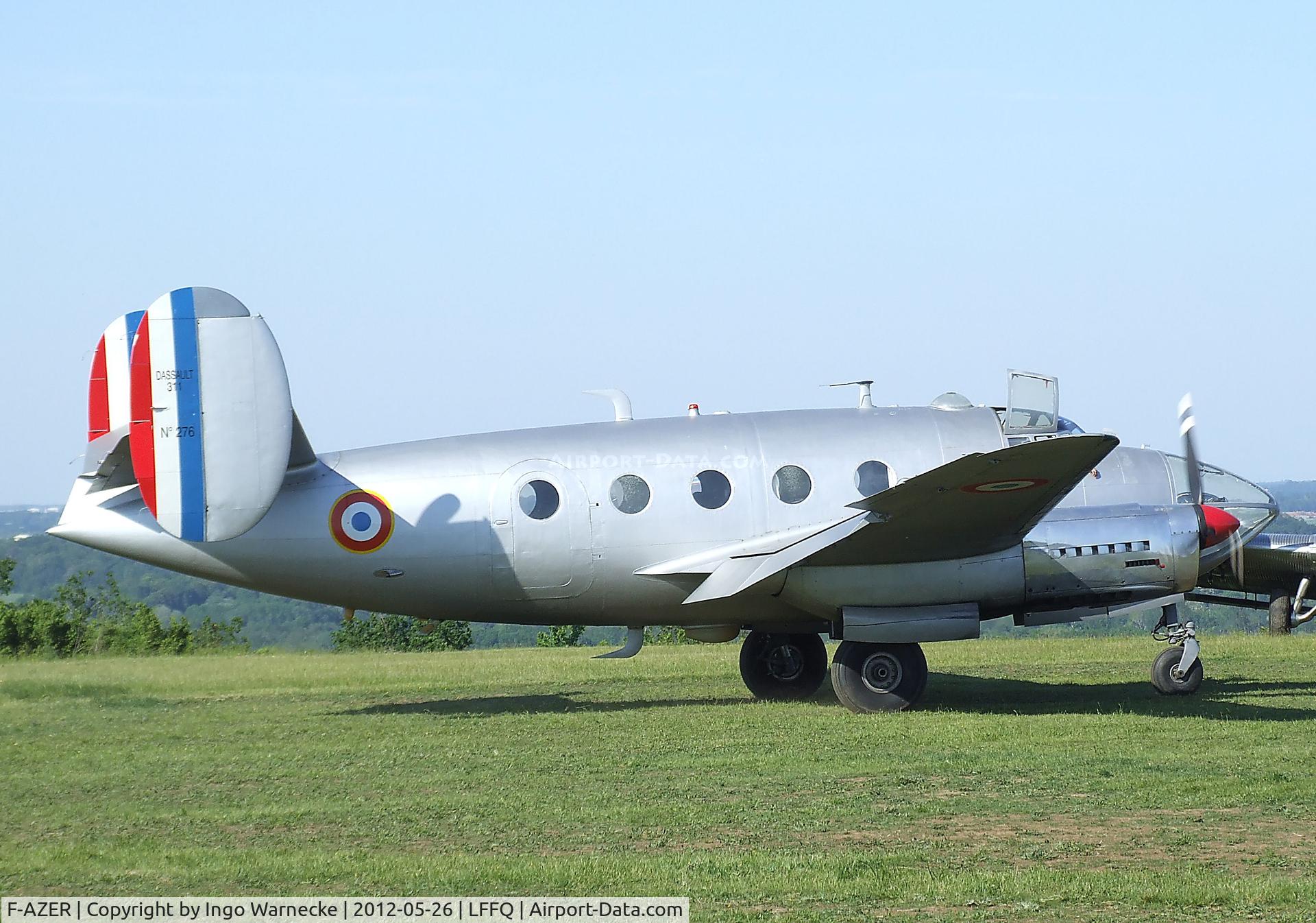 F-AZER, Dassault MD-311 Flamant C/N 276, Dassault MD.311 Flamant at the Meeting Aerien 2012, La-Ferte-Alais