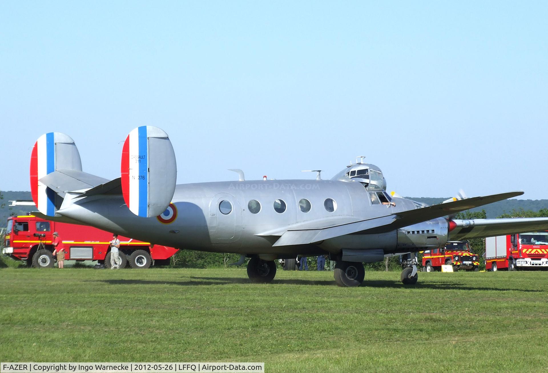 F-AZER, Dassault MD-311 Flamant C/N 276, Dassault MD.311 Flamant at the Meeting Aerien 2012, La-Ferte-Alais
