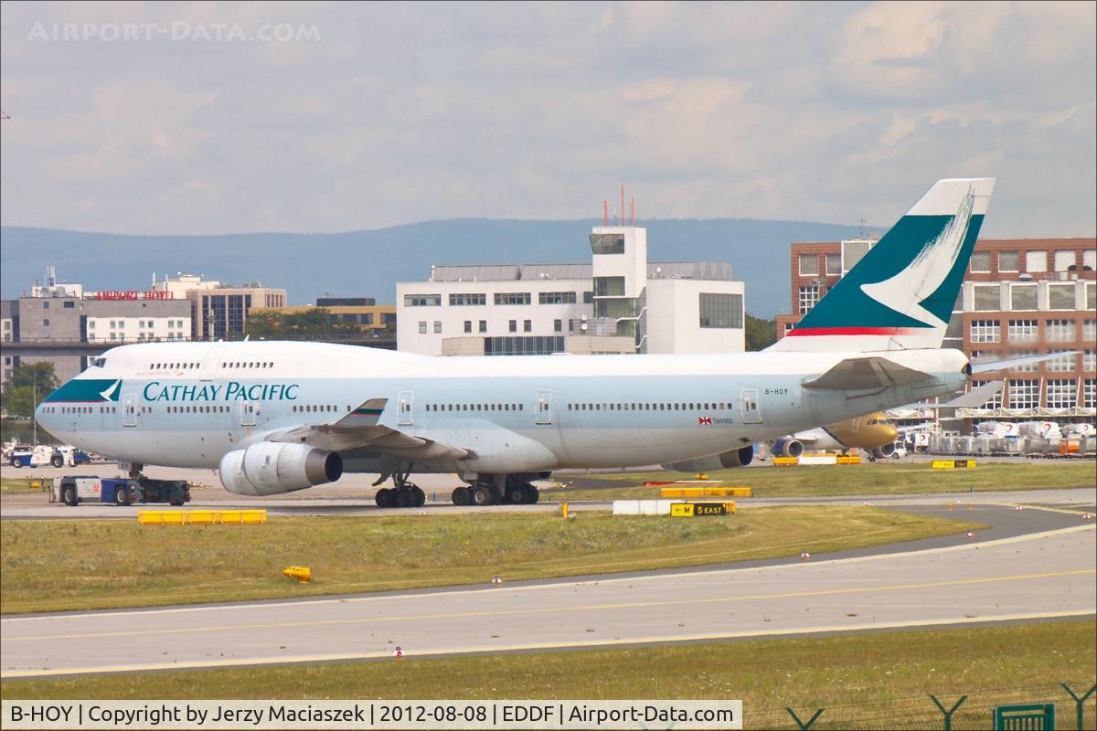 B-HOY, 1991 Boeing 747-467 C/N 25351, Boeing 747-467