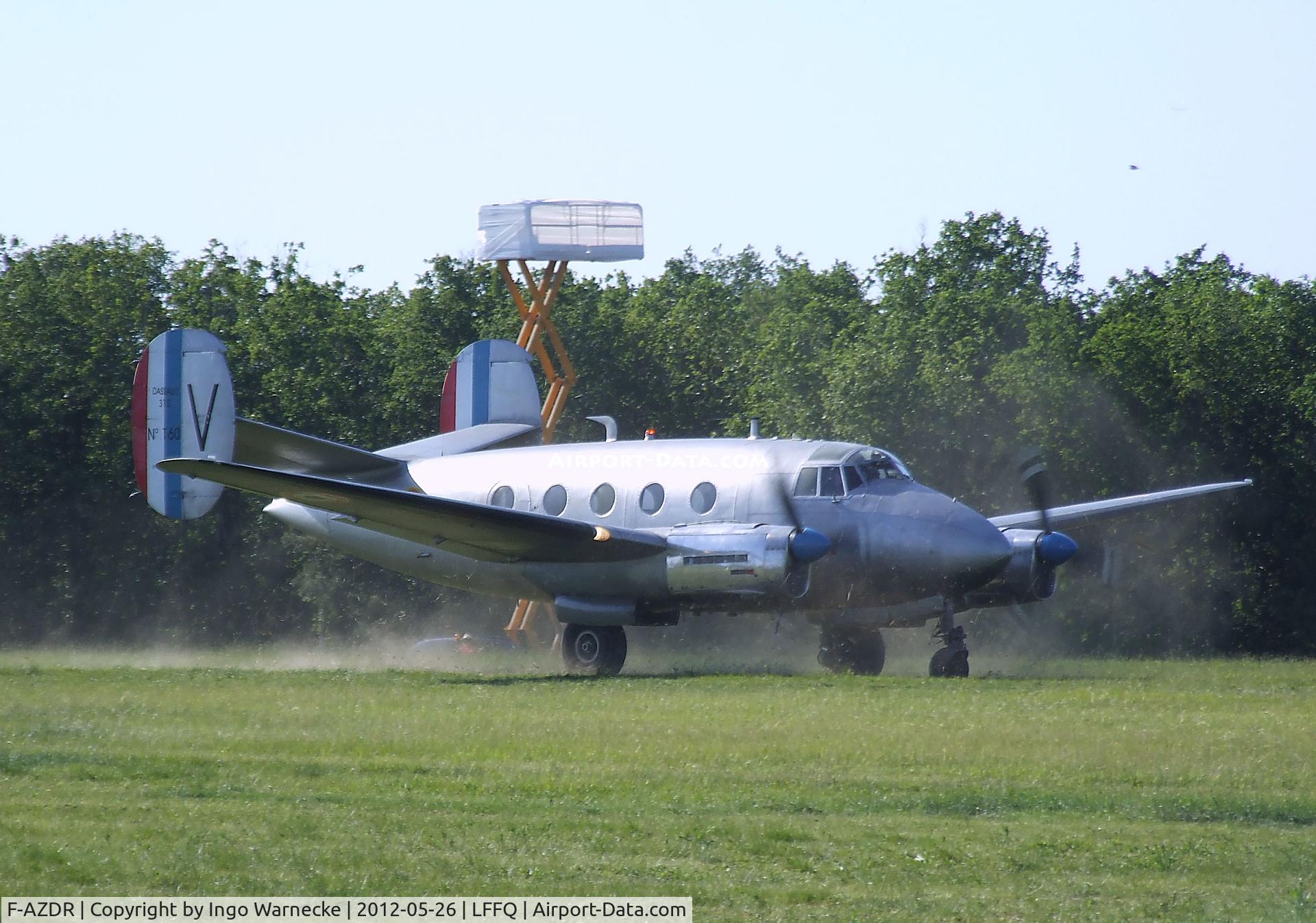 F-AZDR, Dassault MD-312 Flamant C/N 160, Dassault MD.312 Flamant at the Meeting Aerien 2012, La-Ferte-Alais