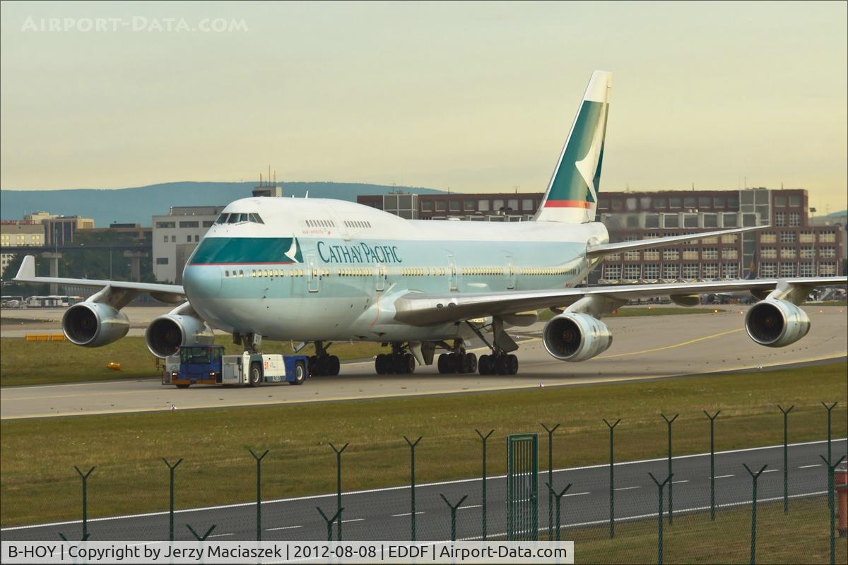 B-HOY, 1991 Boeing 747-467 C/N 25351, Boeing 747-467,