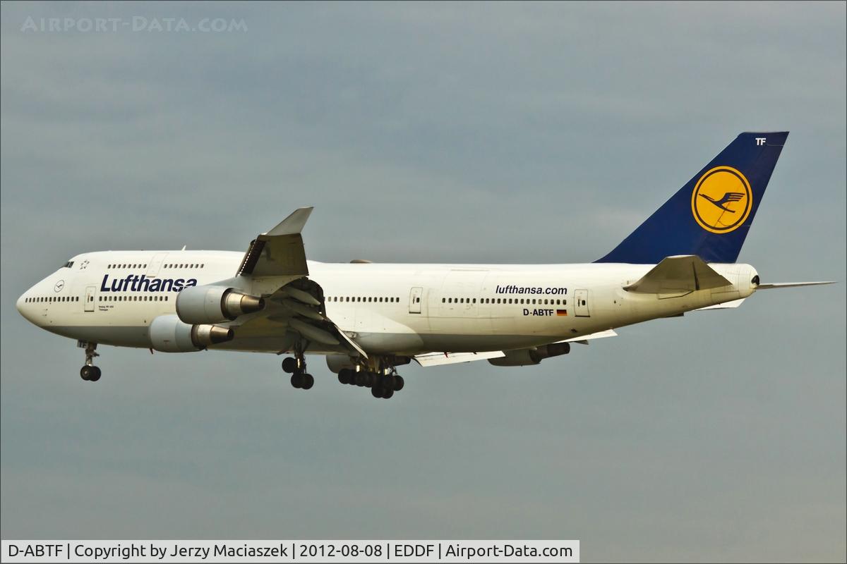 D-ABTF, 1991 Boeing 747-430M C/N 24967, Boeing 747-430(M