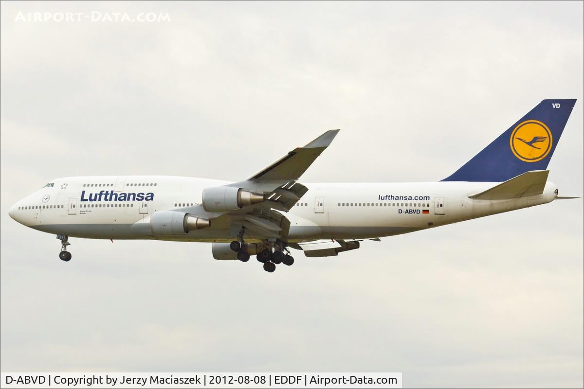 D-ABVD, 1990 Boeing 747-430 C/N 24740, Boeing 747-430