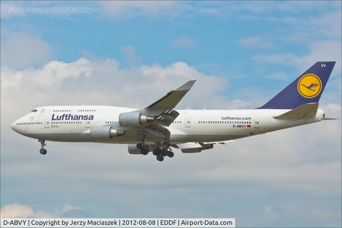 D-ABVY, 2000 Boeing 747-430 C/N 29869, Boeing 747-430,