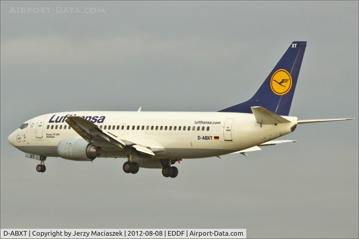 D-ABXT, 1989 Boeing 737-330 C/N 24281, Boeing 737-330