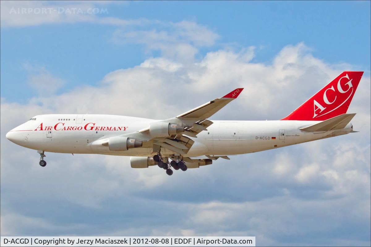 D-ACGD, 1989 Boeing 747-412/BCF C/N 24061, Boeing 747-412(BCF)