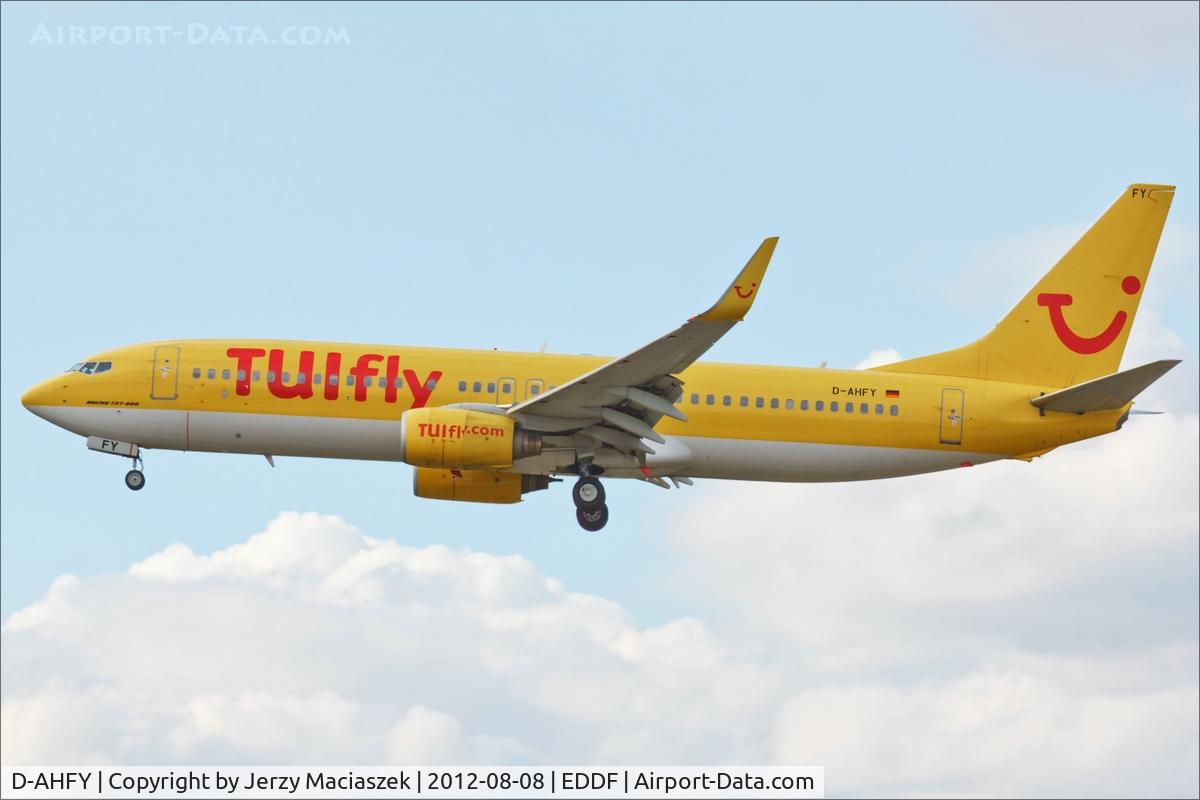 D-AHFY, 2001 Boeing 737-8K5 C/N 30417, Boeing 737-8K5