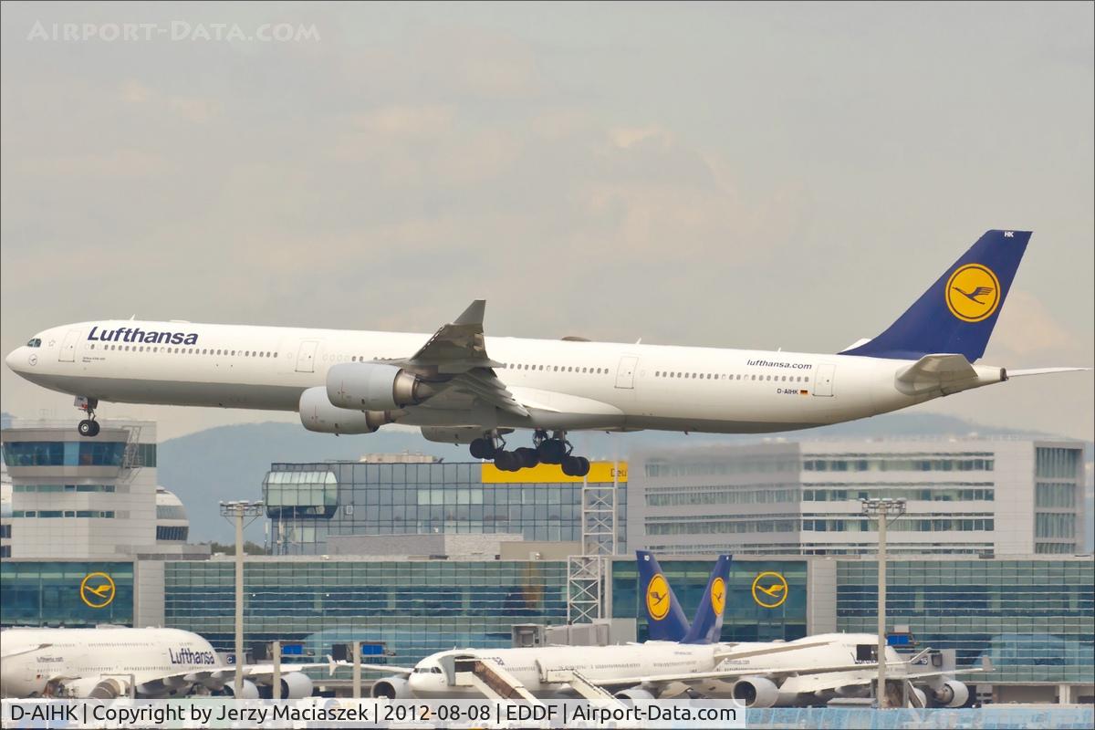 D-AIHK, 2004 Airbus A340-642 C/N 580, Airbus A340-642,