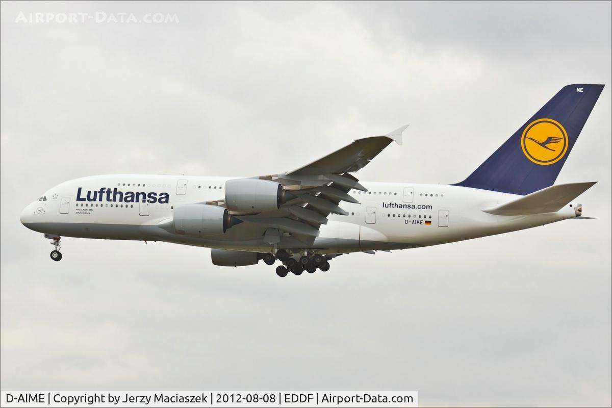 D-AIME, 2010 Airbus A380-841 C/N 061, Airbus A380-841,