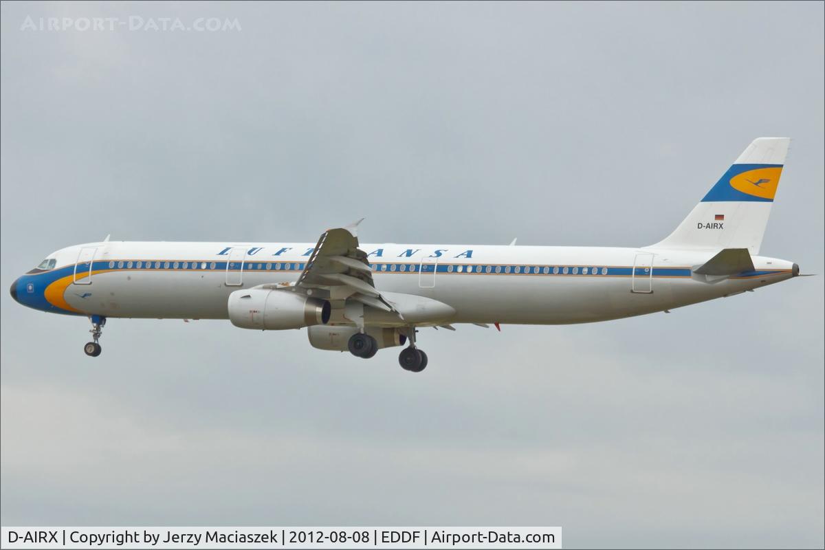 D-AIRX, 1998 Airbus A321-131 C/N 0887, Airbus A321-131