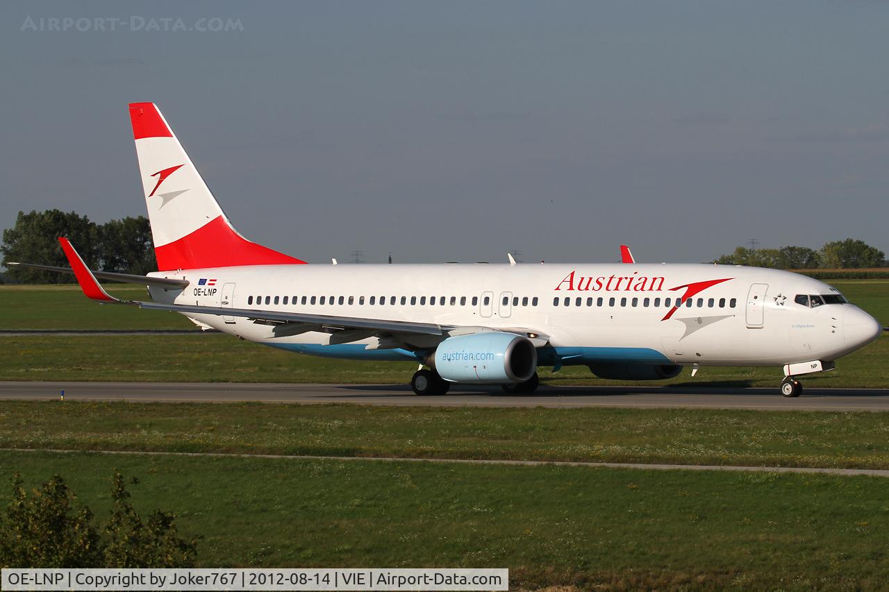 OE-LNP, 2002 Boeing 737-8Z9 C/N 30420, Austrian Airlines